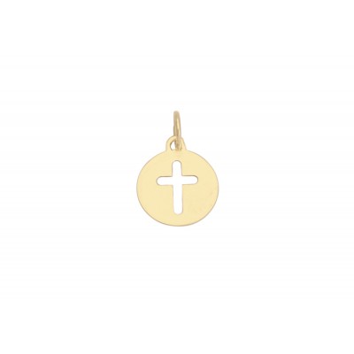 PI MEDALHA-CRUZ VZ OA 18K
